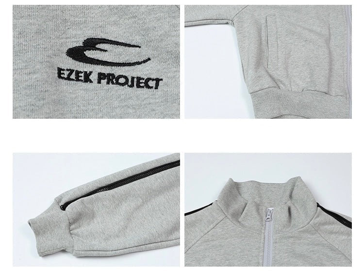 Zipper Short Track Jacket