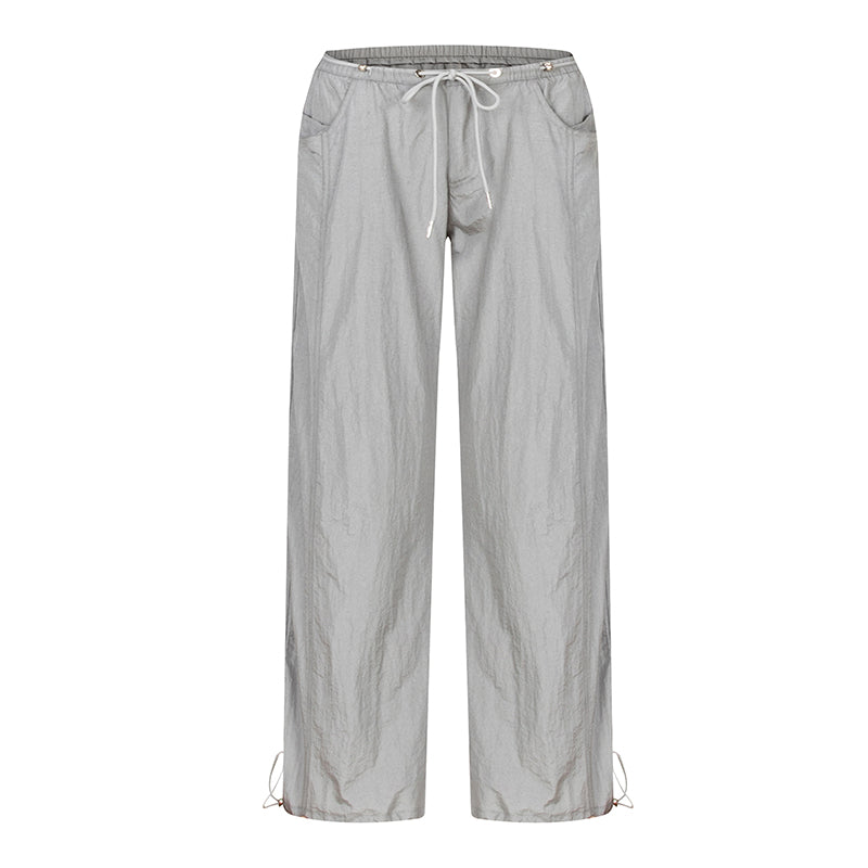 drawcord wide pants