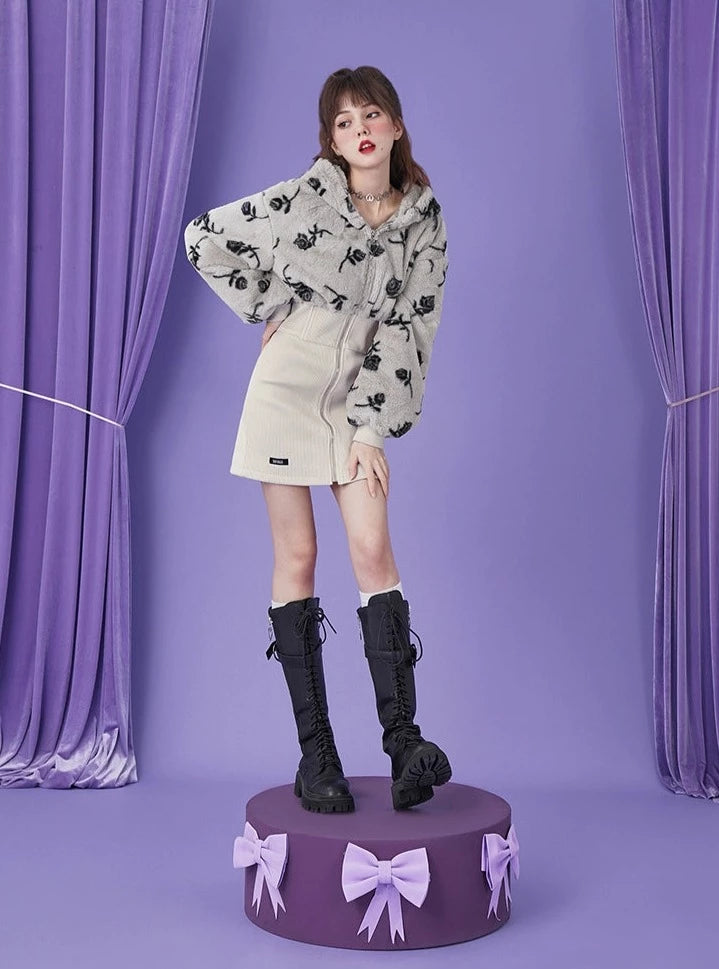 Robe pull à manches longues