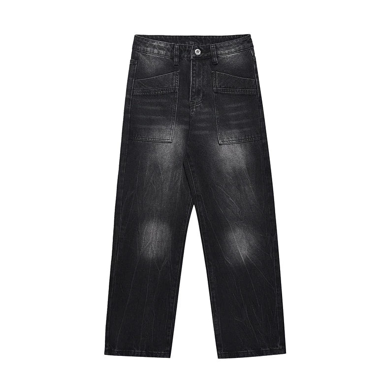 American high street vibe jeans pants