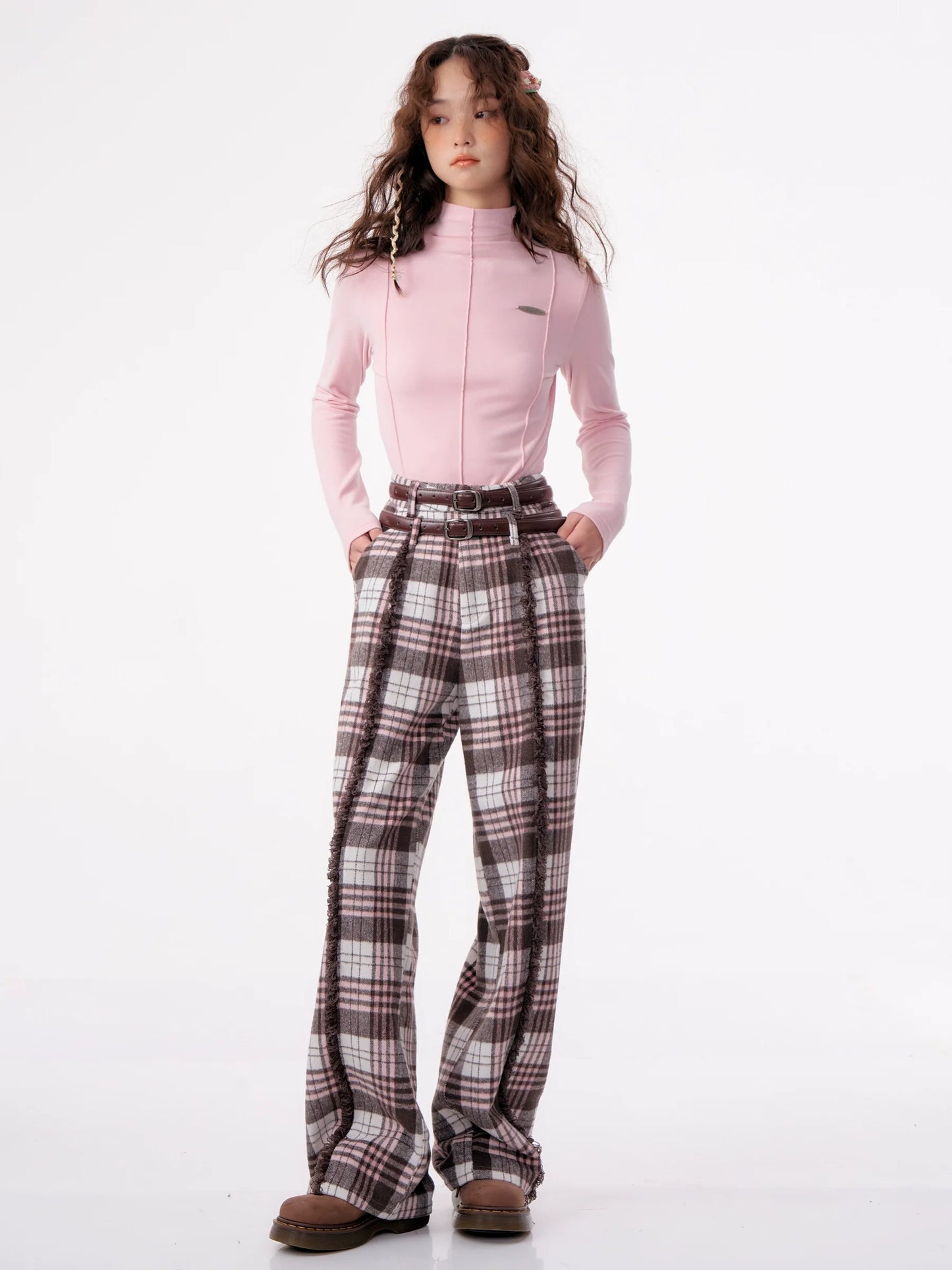 반 터틀넥 슬림 니트