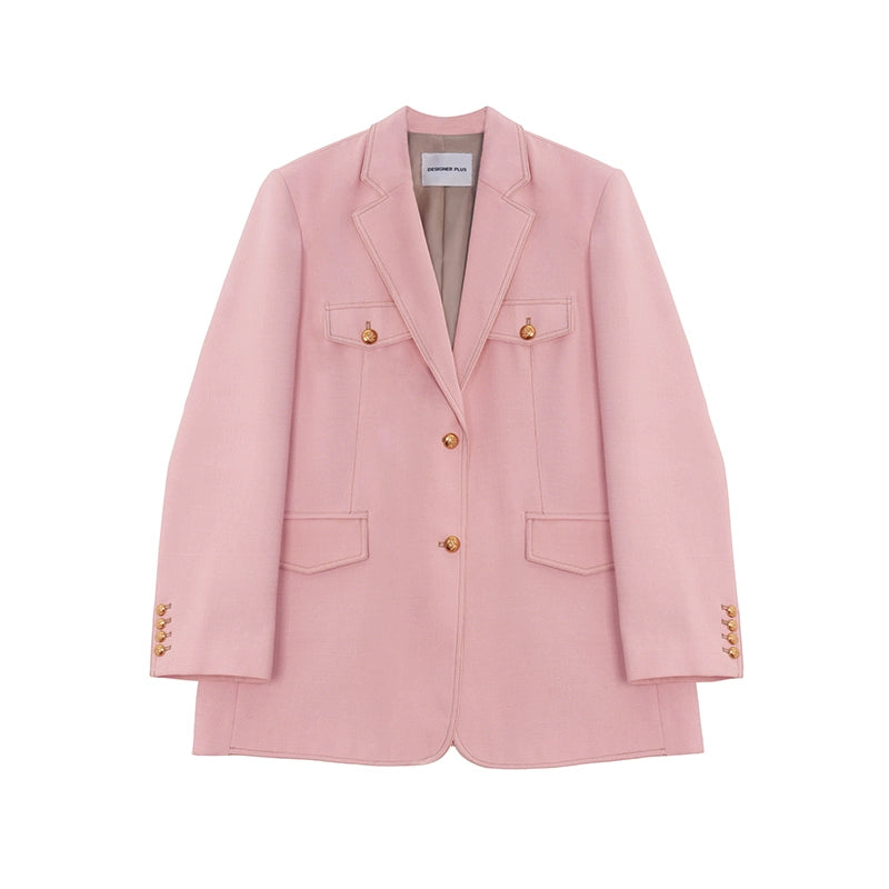 Veste de costume à tempérament décontracté