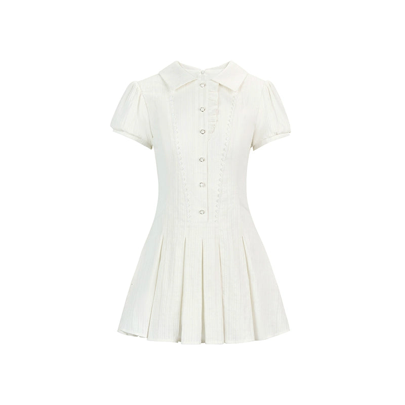 대학 스타일 핫걸 티 브레이크 드레스