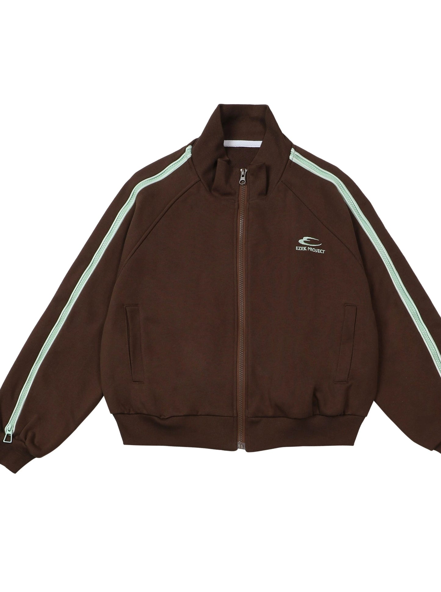 American vintage stand up collar sports coat