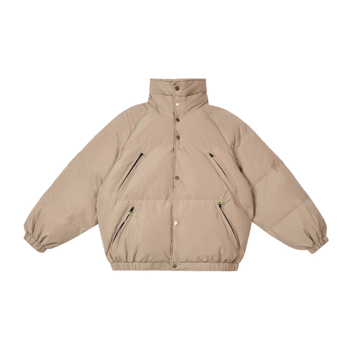 두꺼운 빵 아래 면봉 재킷