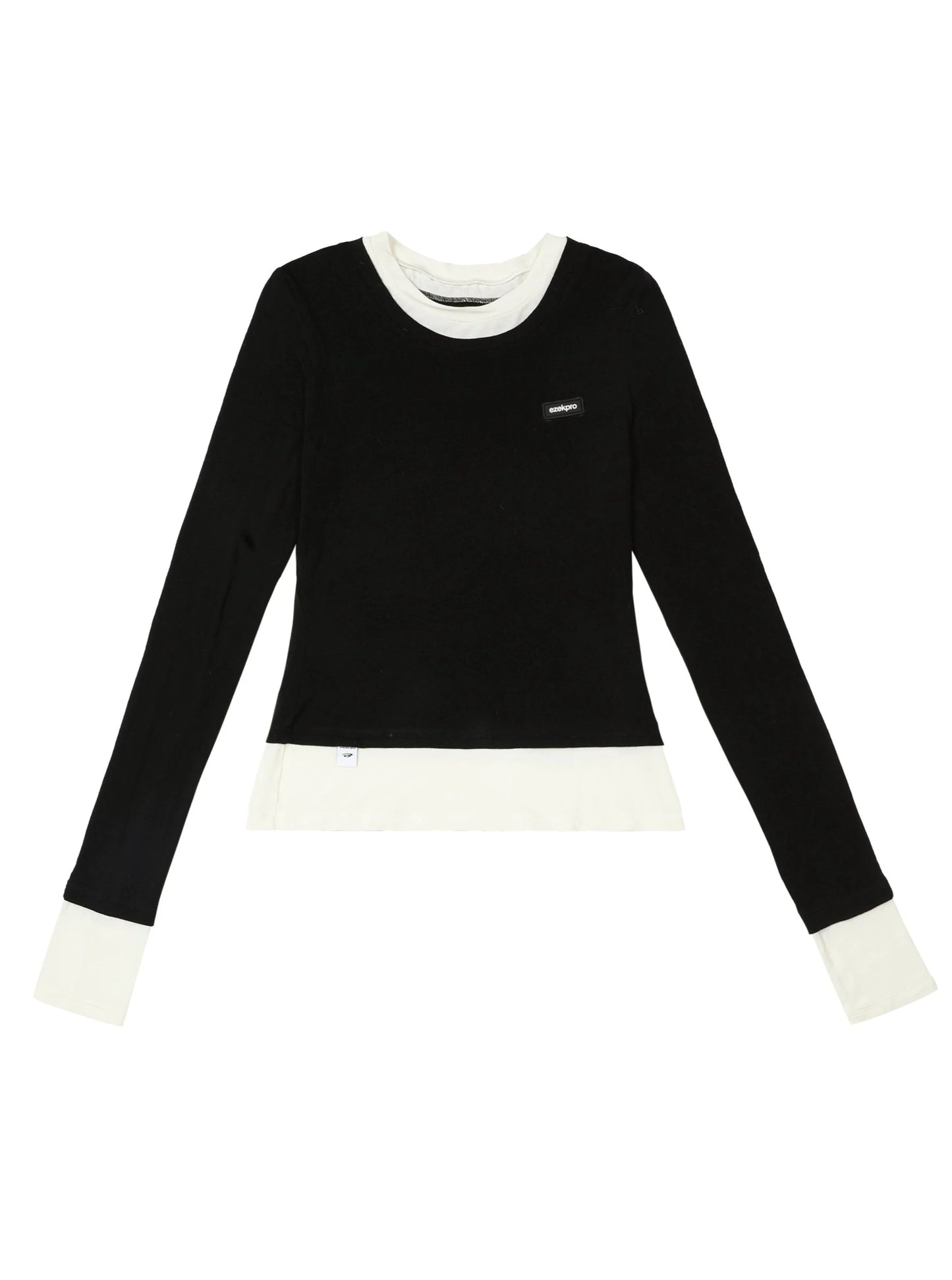 T-shirt décontracté à manches longues