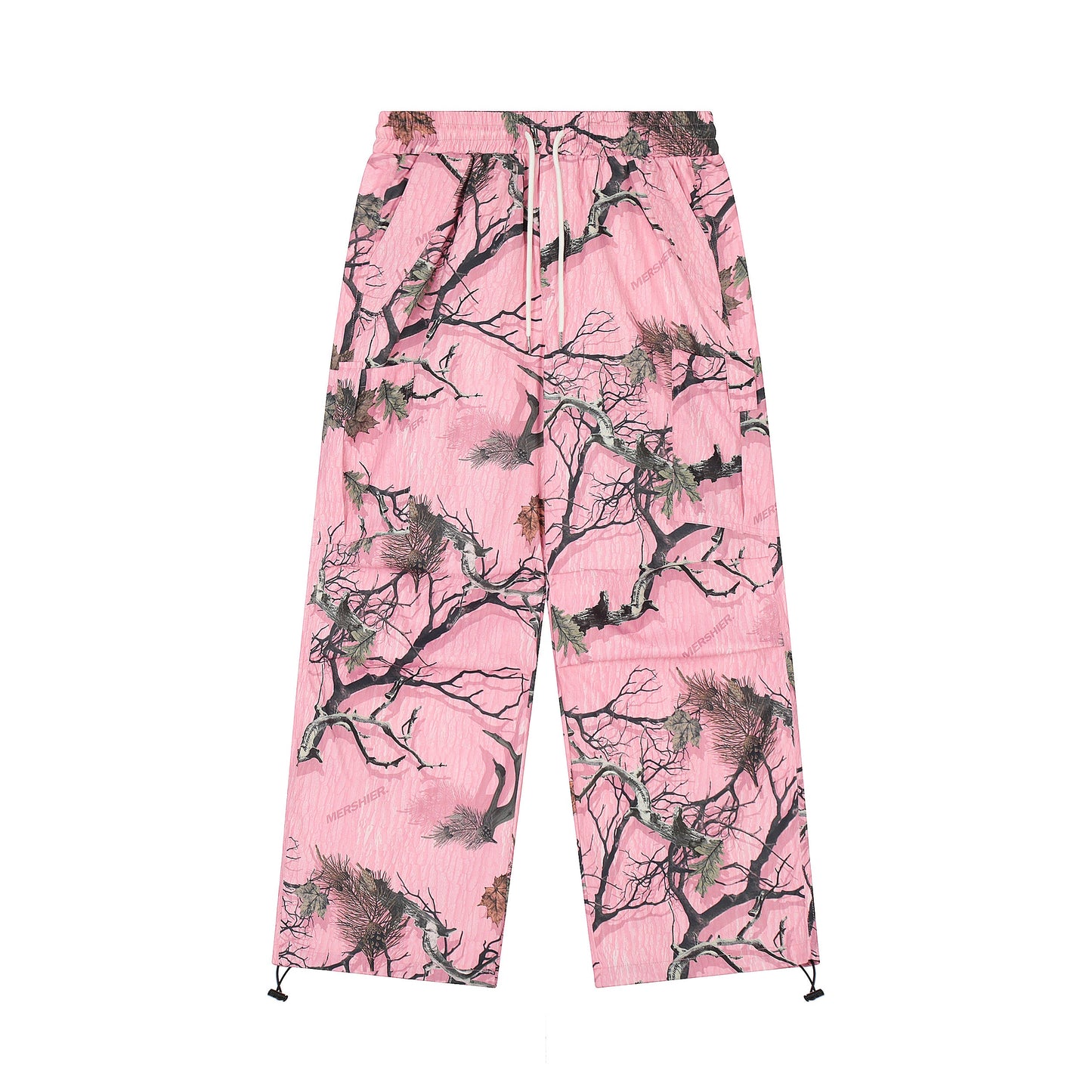 Graffiti Art Print Tube Straight Pants