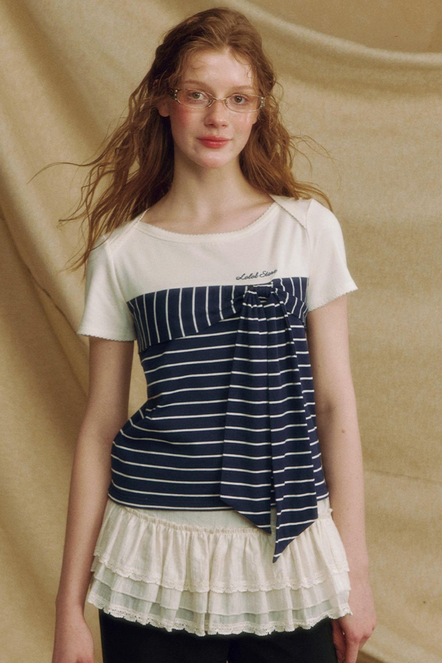Contrast Stripe T-Shirt