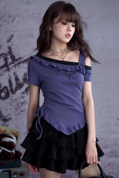 Pure Lust Purple Summer Top