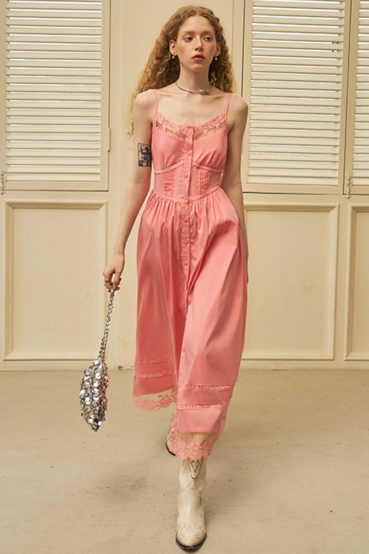 Elegant Lace Maxi Dress