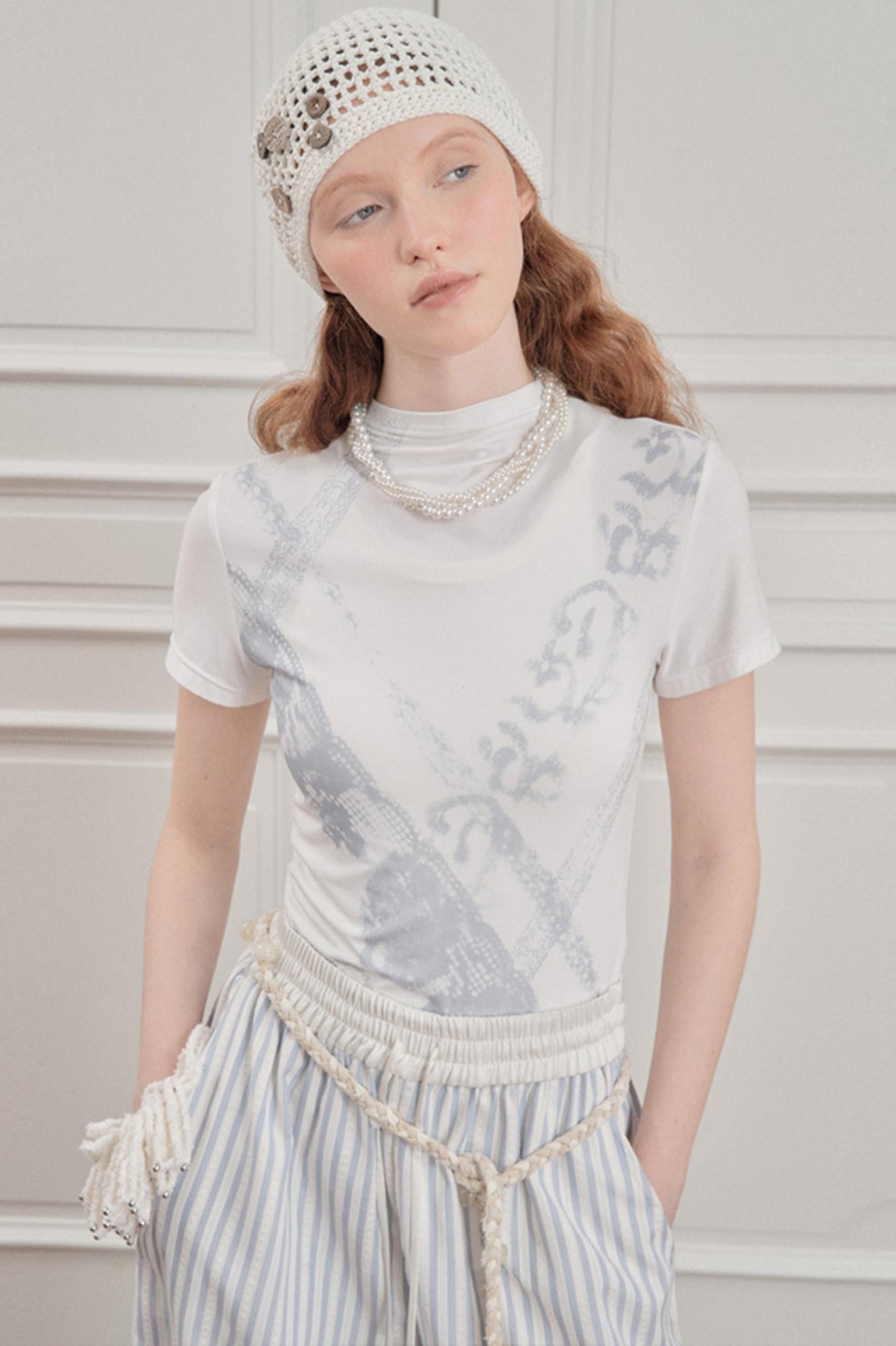 Blossom Silk Lace Tee