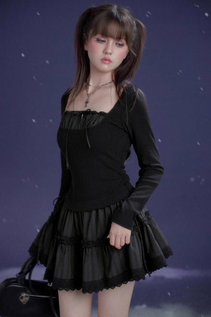Midnight Waltz Black Dress