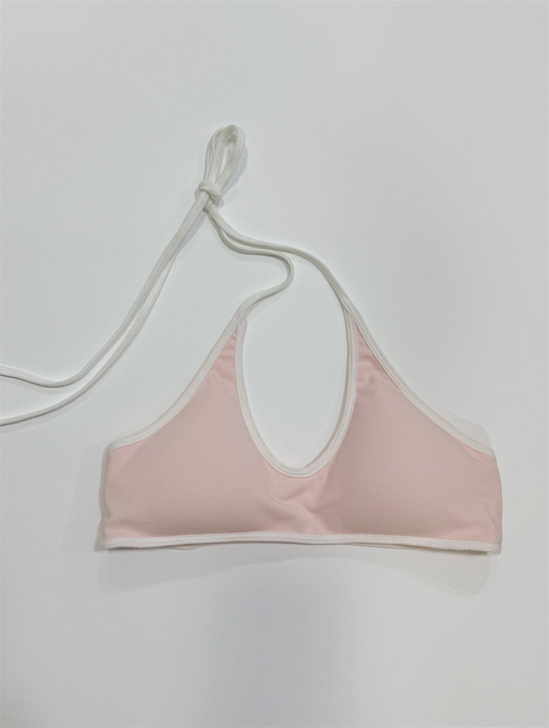 Exposed Clash Bra Top