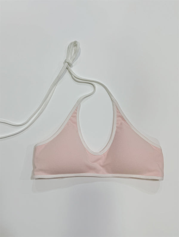 Exposed Clash Bra Top