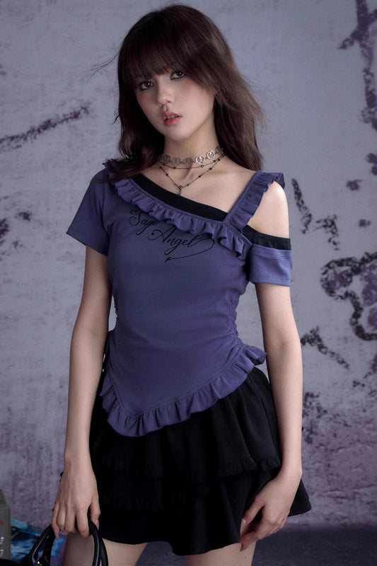 Pure Lust Purple Summer Top