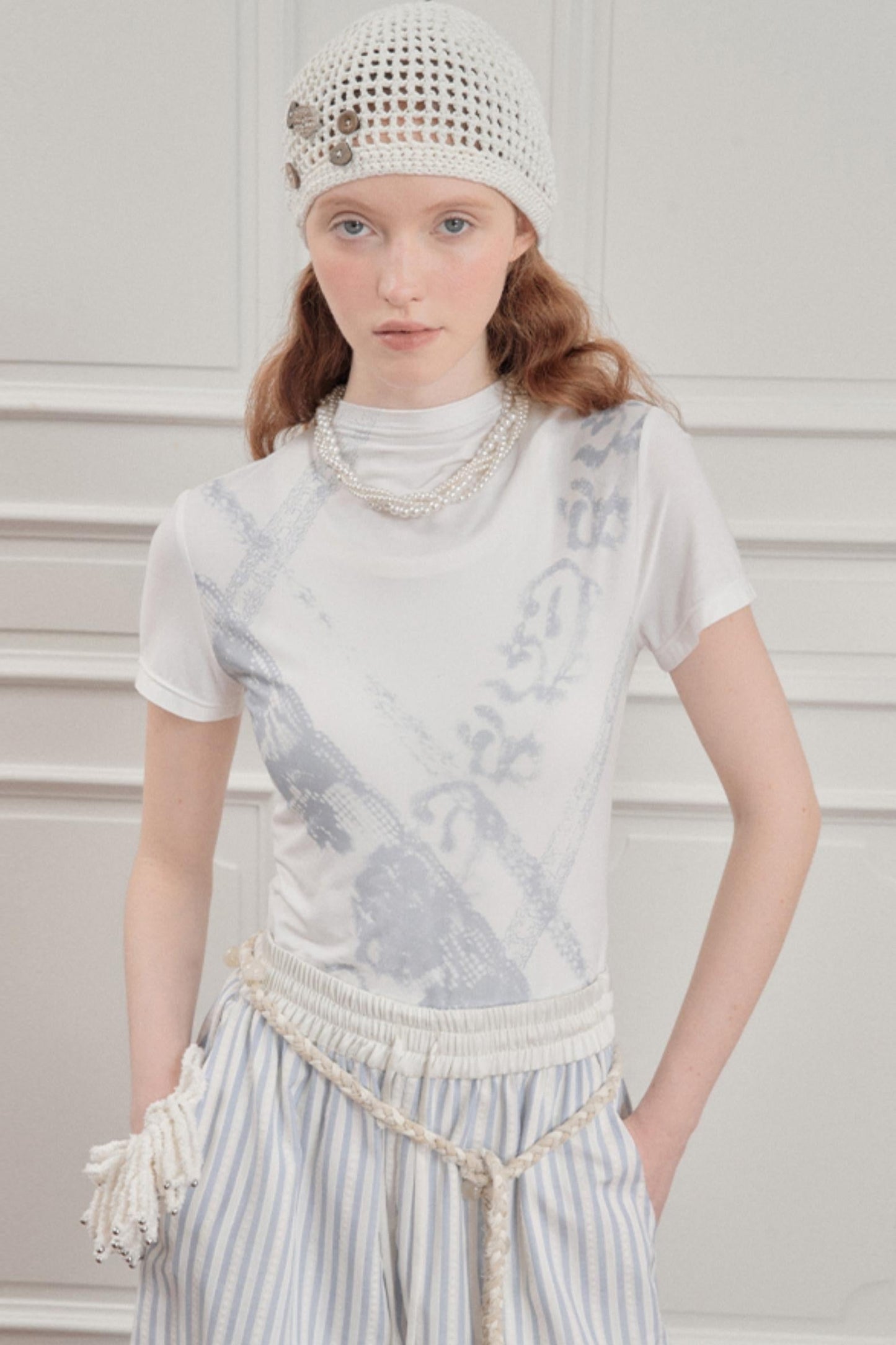 Blossom Silk Lace Tee