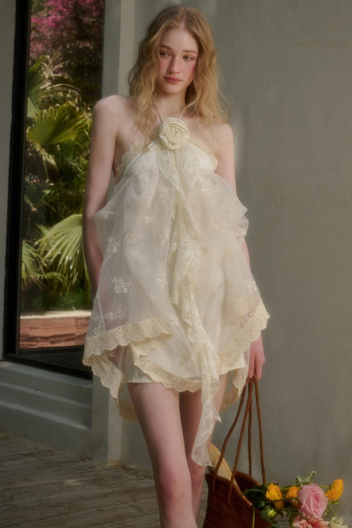 Fairy Breeze Halter Dress