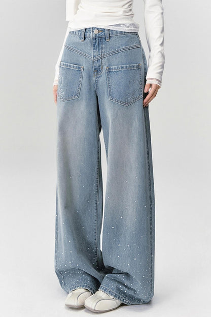 Pure Stardust Wide-Leg Pants