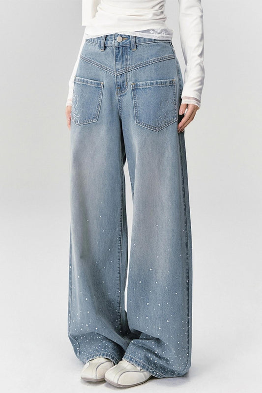 Pure Stardust Wide-Leg Pants