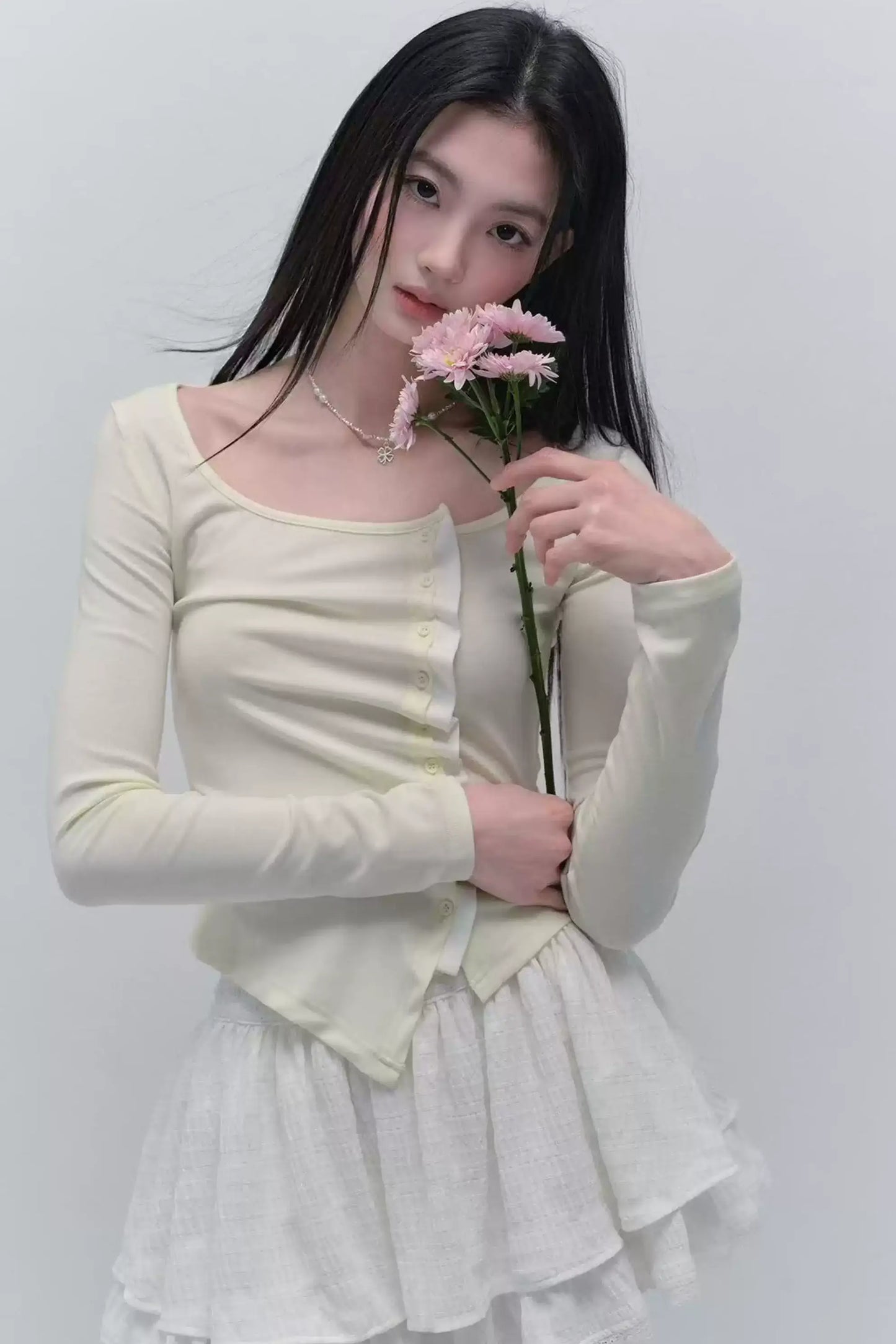 Light Yellow Layer Top