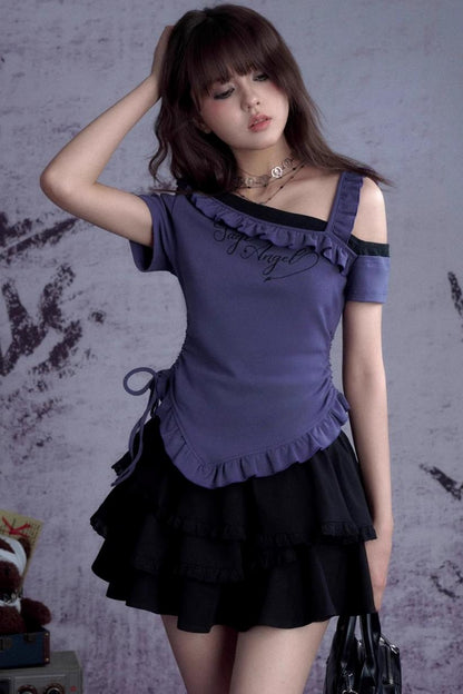 Pure Lust Purple Summer Top