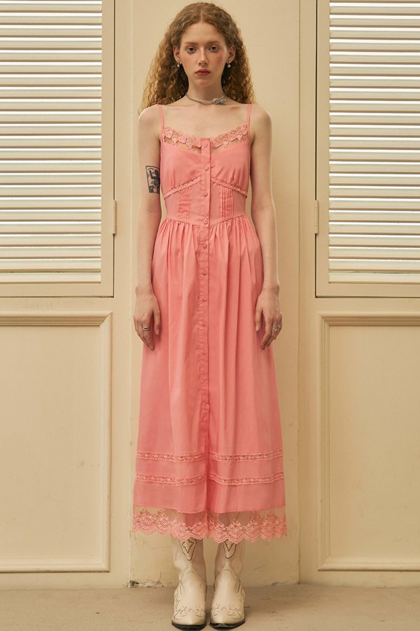 Elegant Lace Maxi Dress