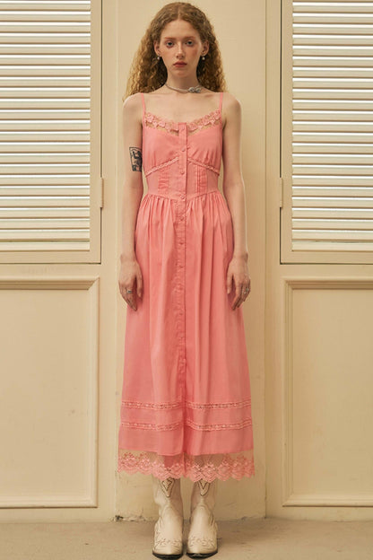 Elegant Lace Maxi Dress