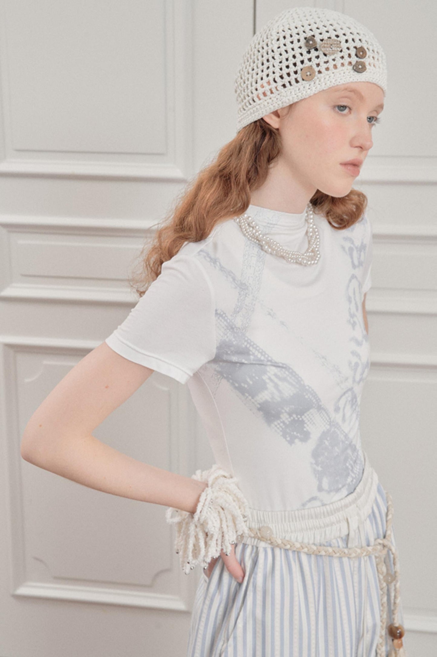 Blossom Silk Lace Tee