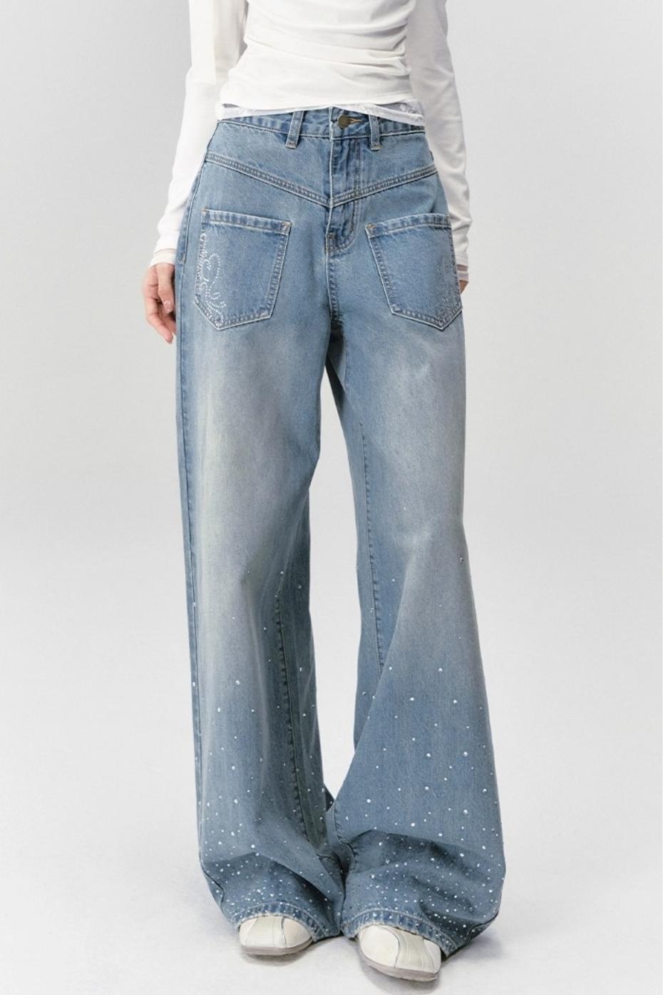 Pure Stardust Wide-Leg Pants