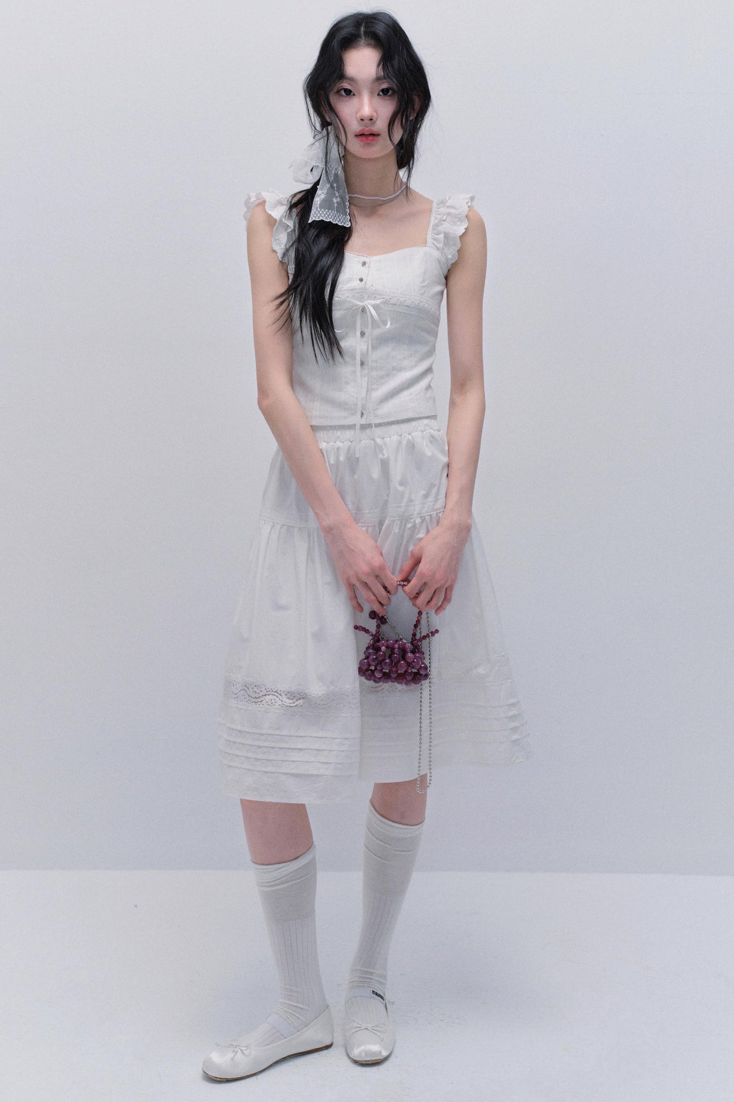 Feminine Frill Cami Set-Up