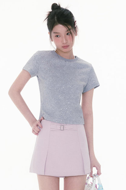 Starry Fragments Grey Tee