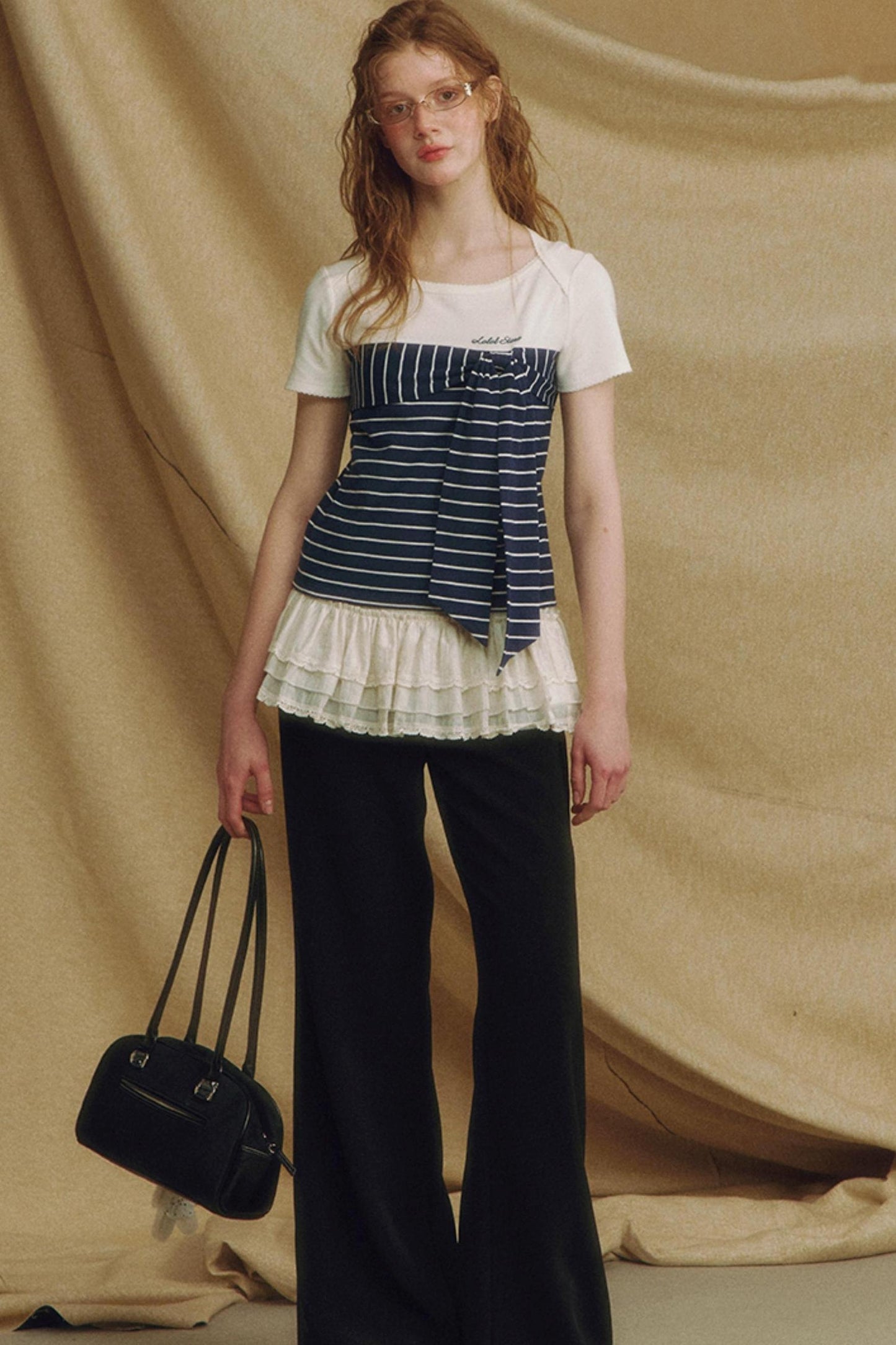 Contrast Stripe T-Shirt