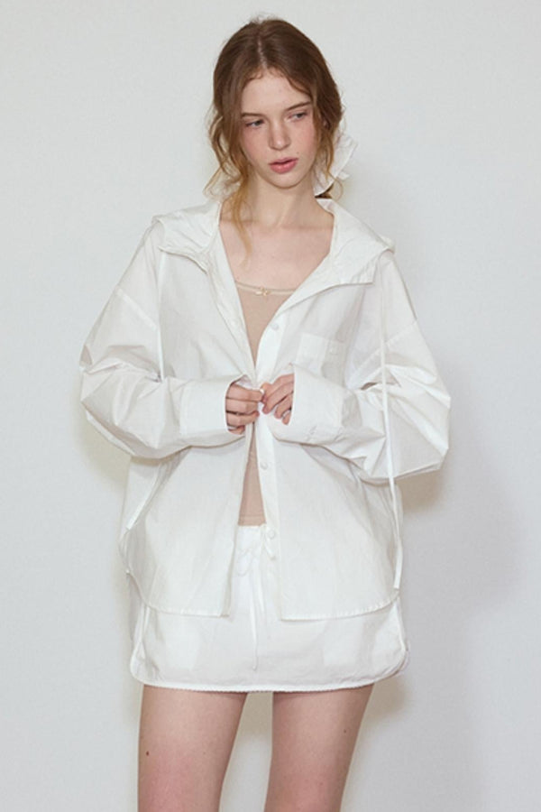 Sun Shield Lace Skirt Set-Up