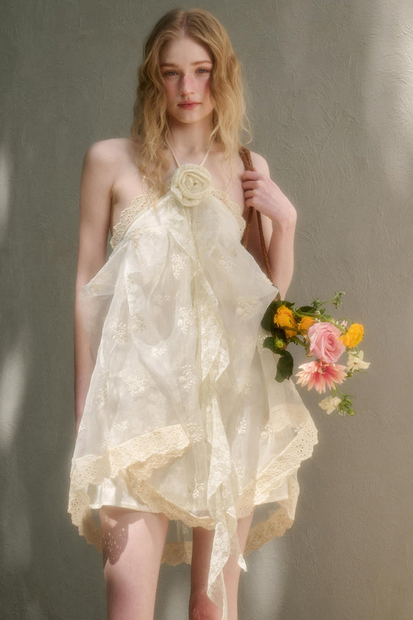 Fairy Breeze Halter Dress