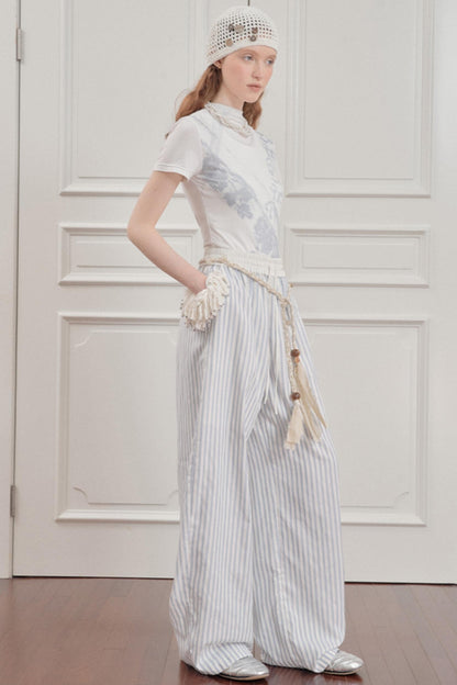 Blossom Silk Lace Tee