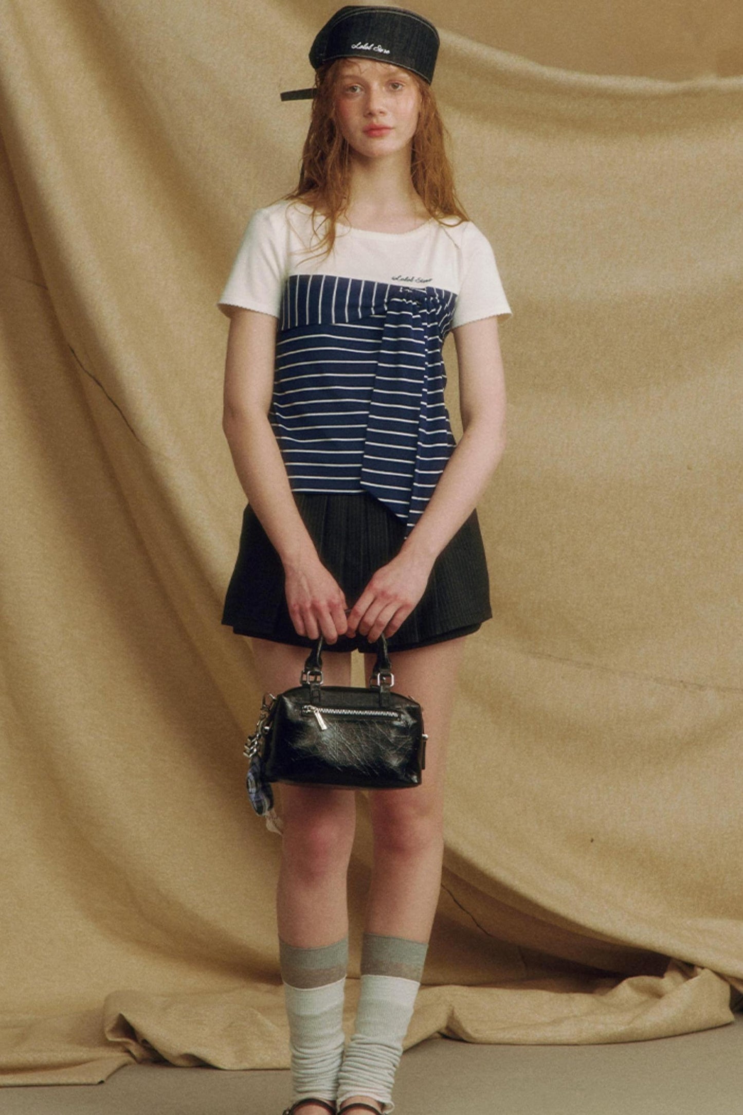 Contrast Stripe T-Shirt