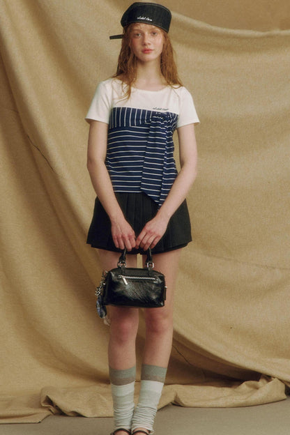 Contrast Stripe T-Shirt