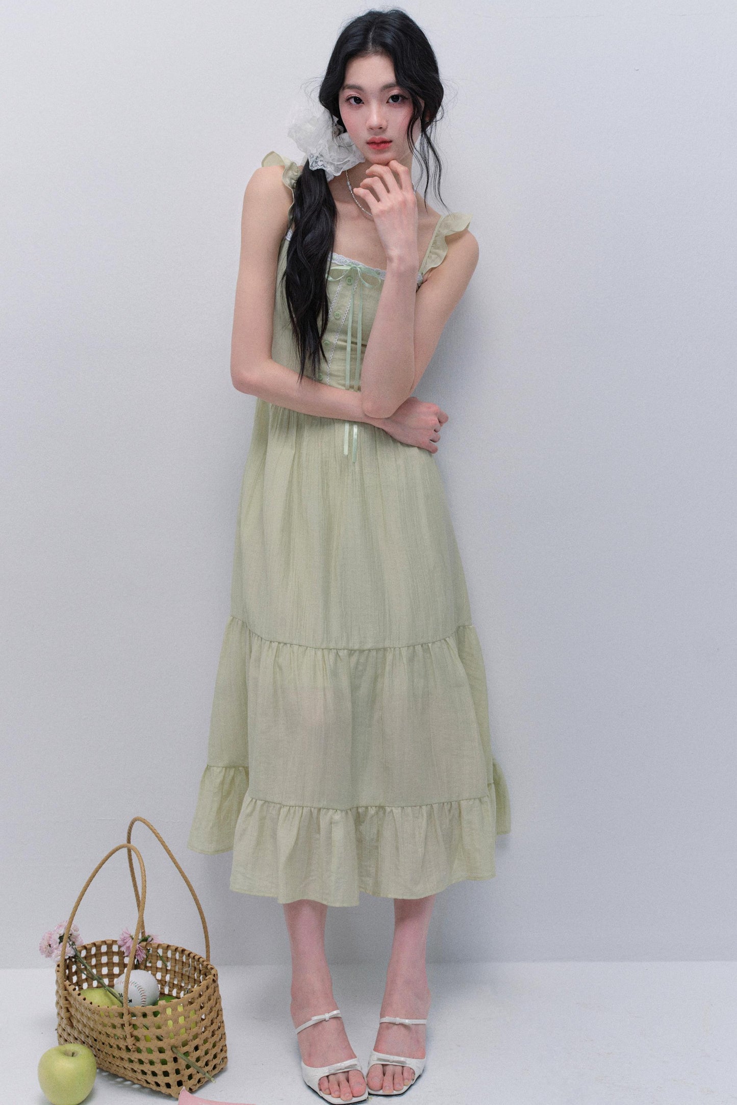 French Resort Glow Dress