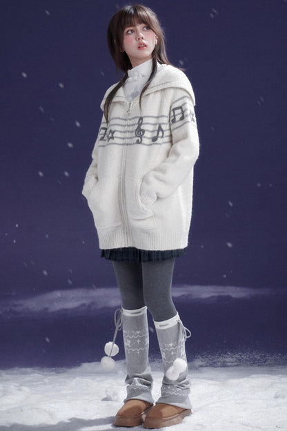 Fair Isle Knit Socks