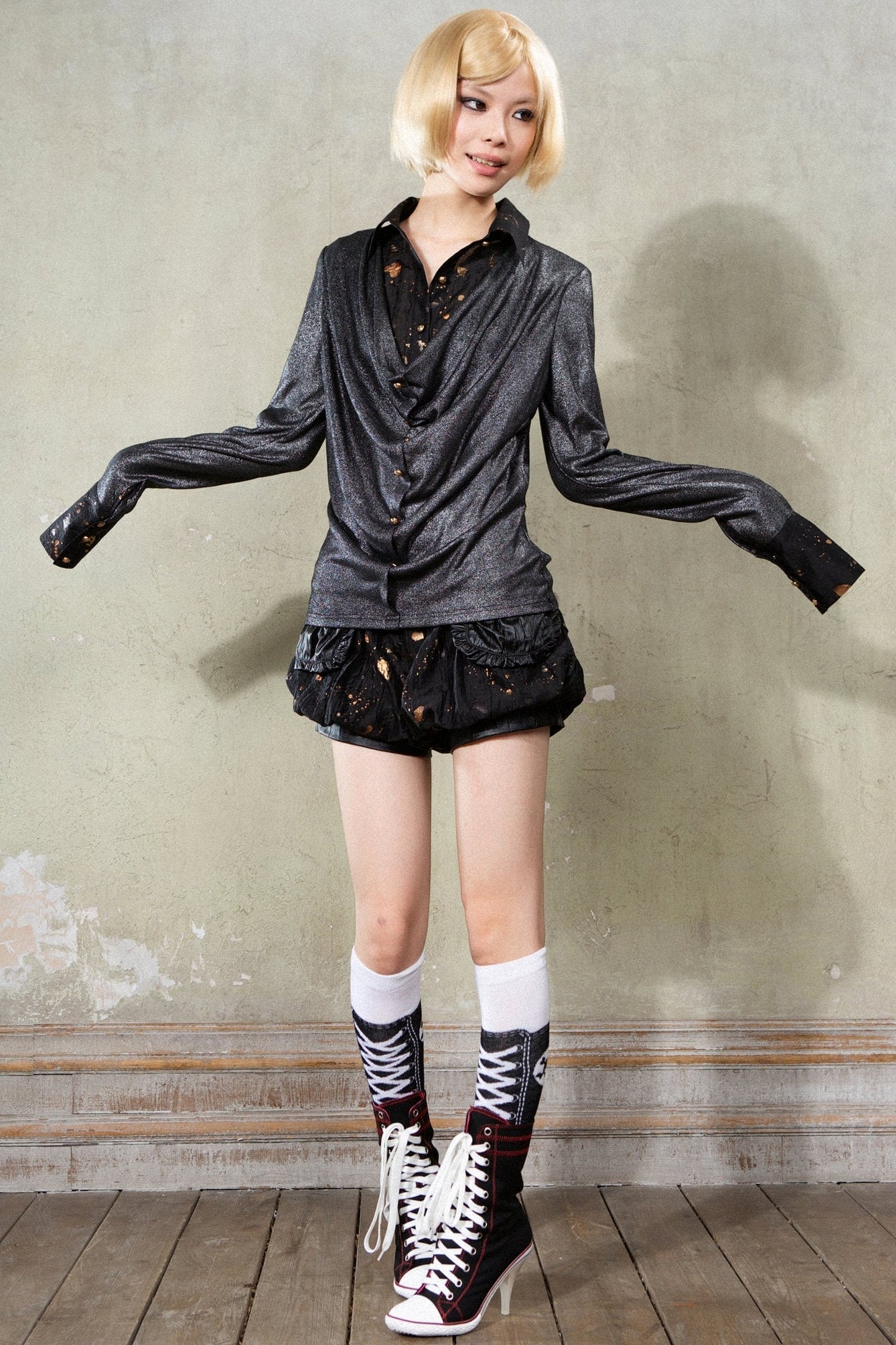 SpliceD PUNK FLUFFY HOT PANTS