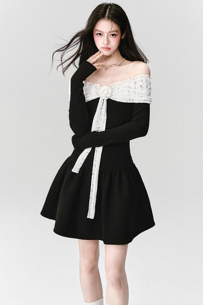 Temperament Lace Princess Dress