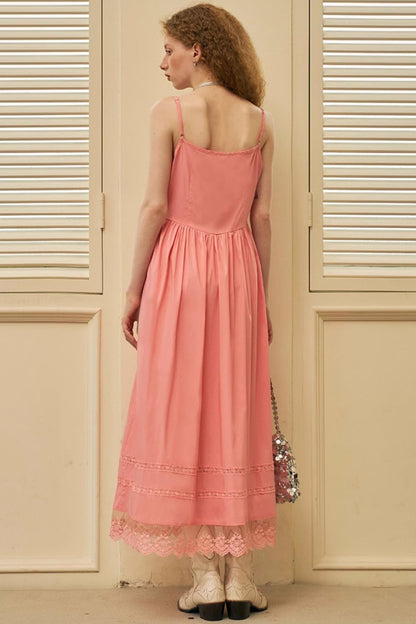 Elegant Lace Maxi Dress