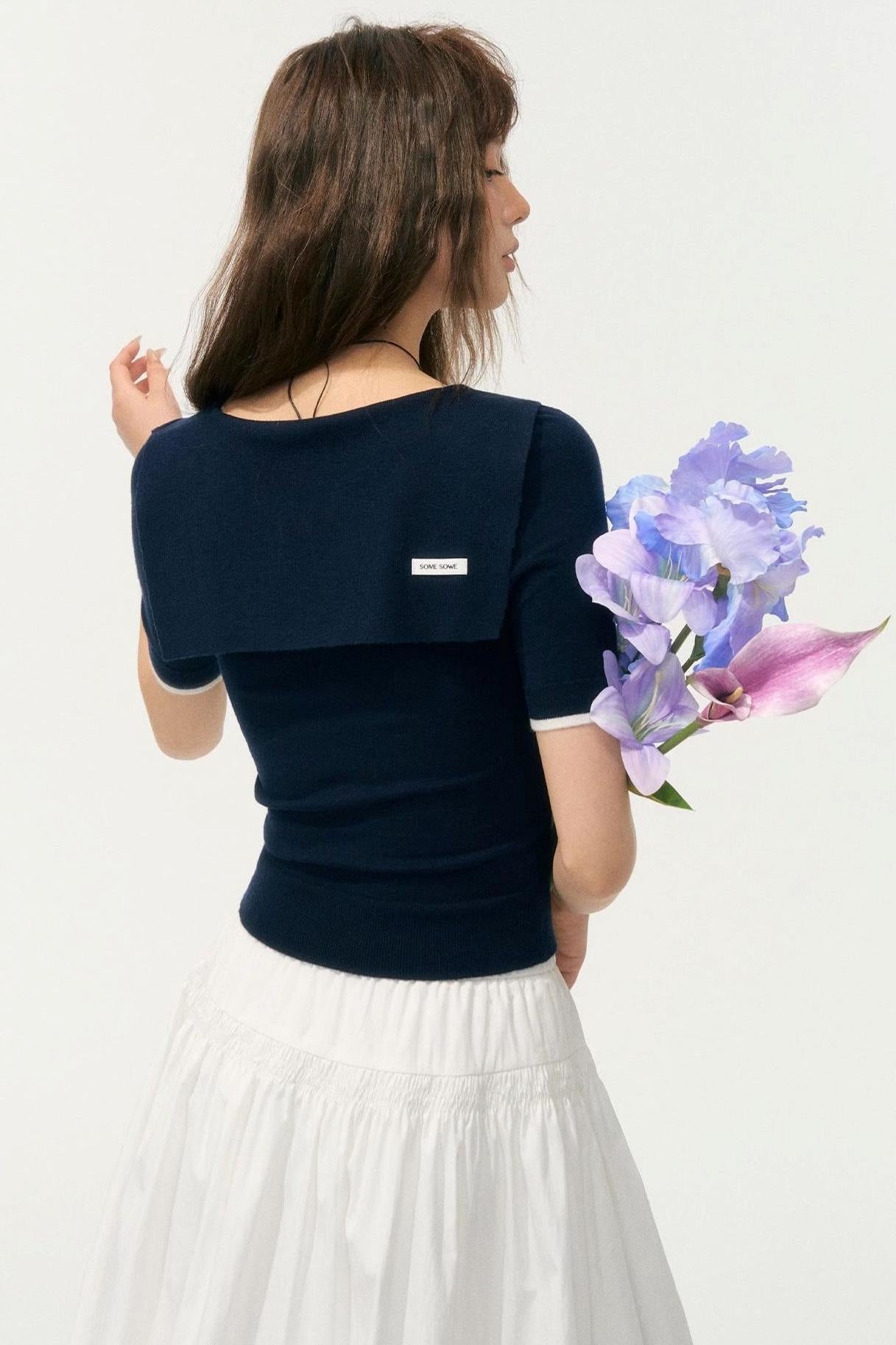 College Chic Knit Sweater