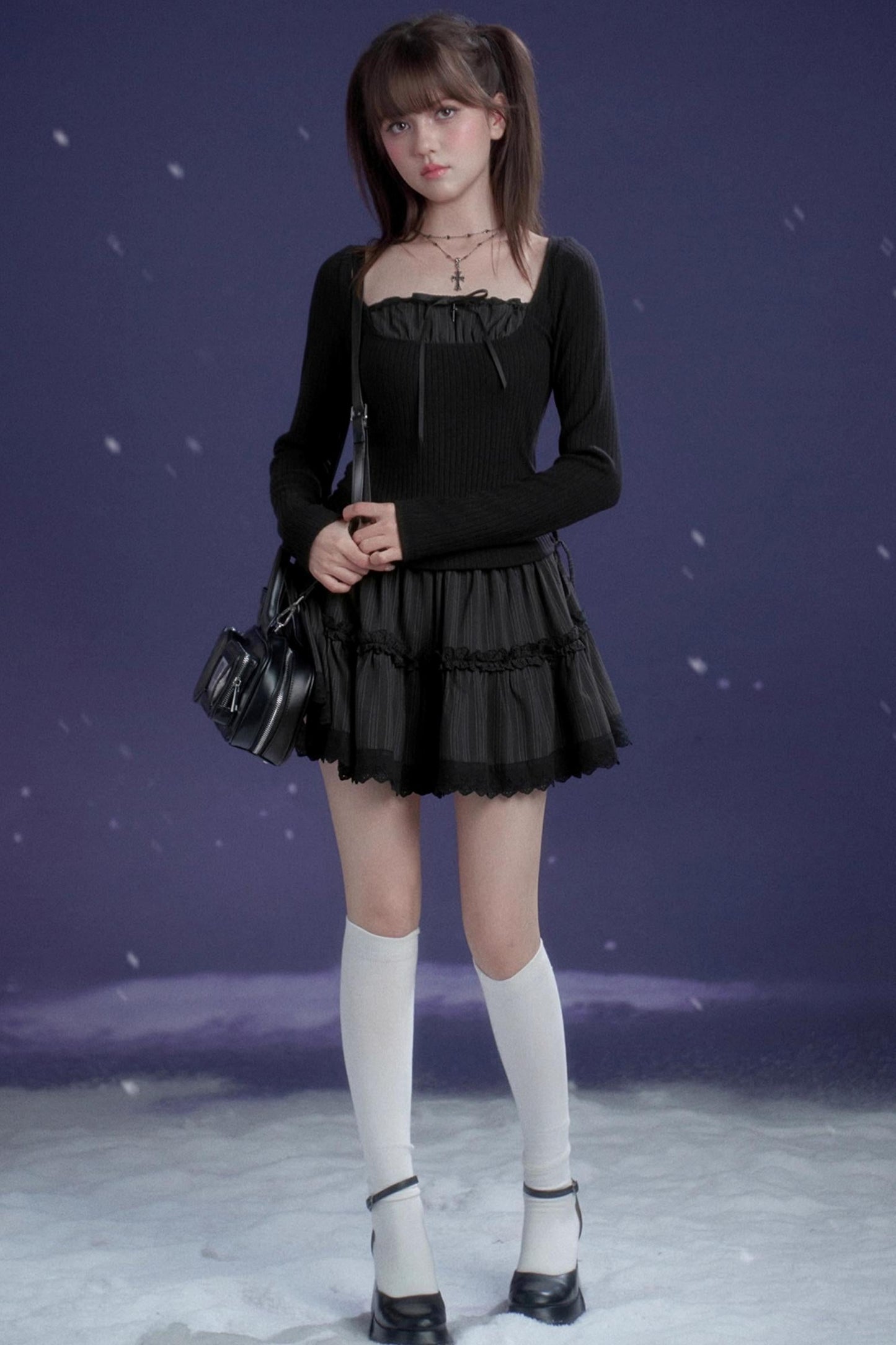 Midnight Waltz Black Dress