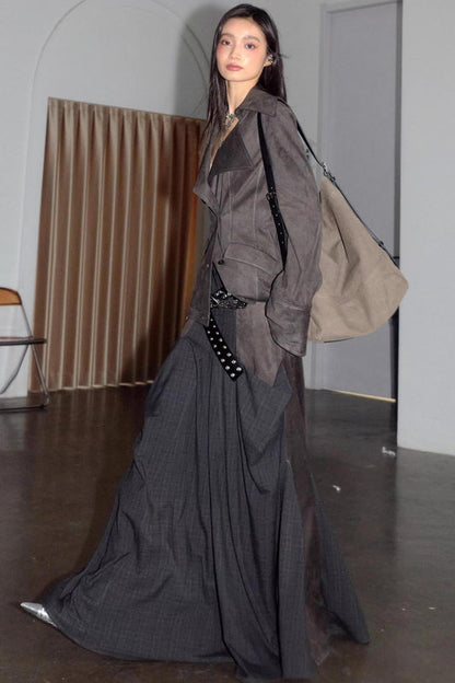 Romantic Vintage Long Skirt