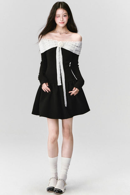 Temperament Lace Princess Dress