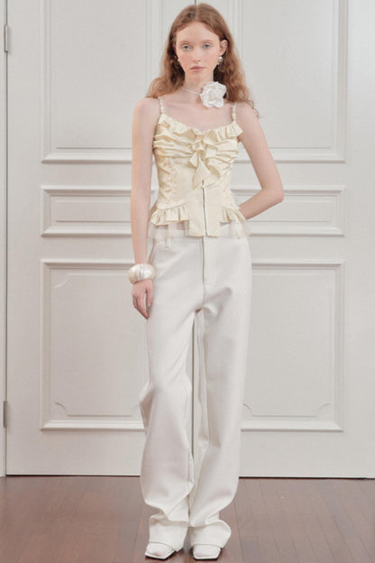 Yuan Elegance Crop Top