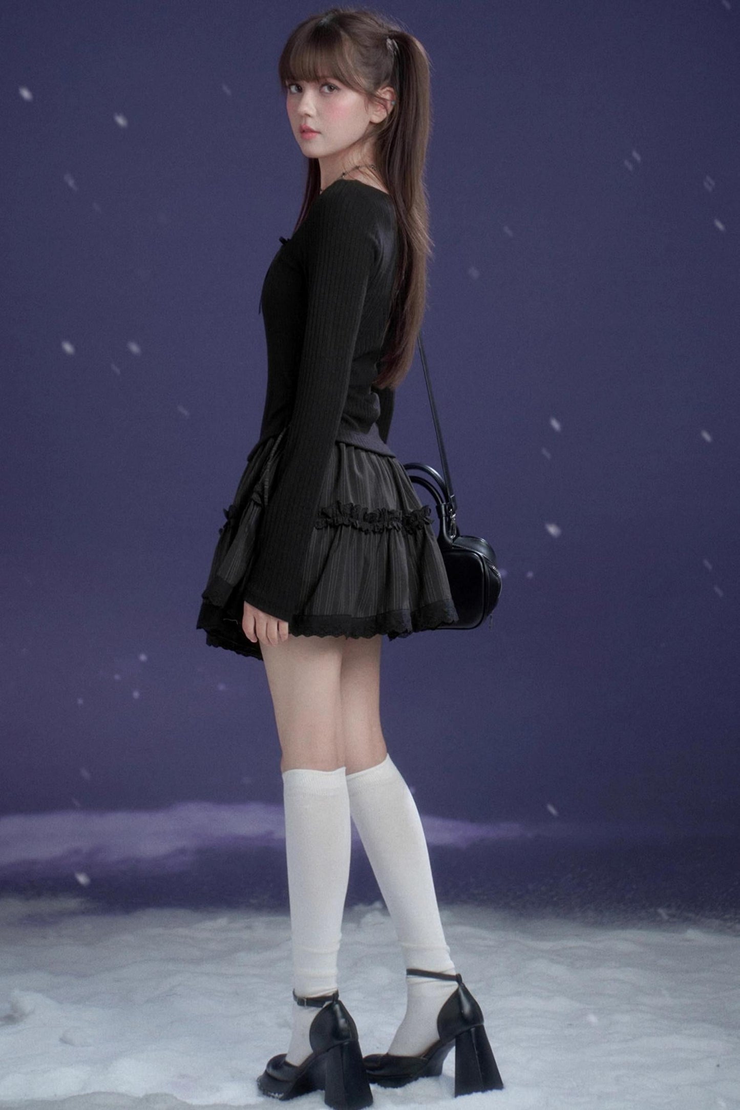 Midnight Waltz Black Dress