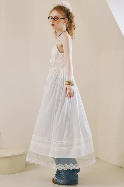 Elegant Lace Maxi Dress