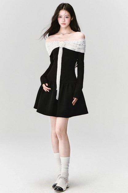 Temperament Lace Princess Dress